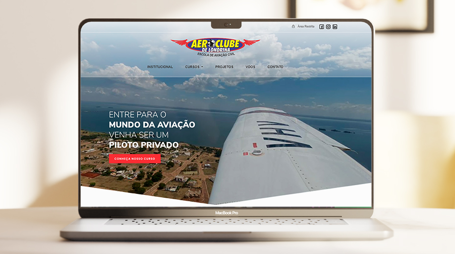 Aero Clube de Londrina - Filipe Paladino | Soluções Digitais